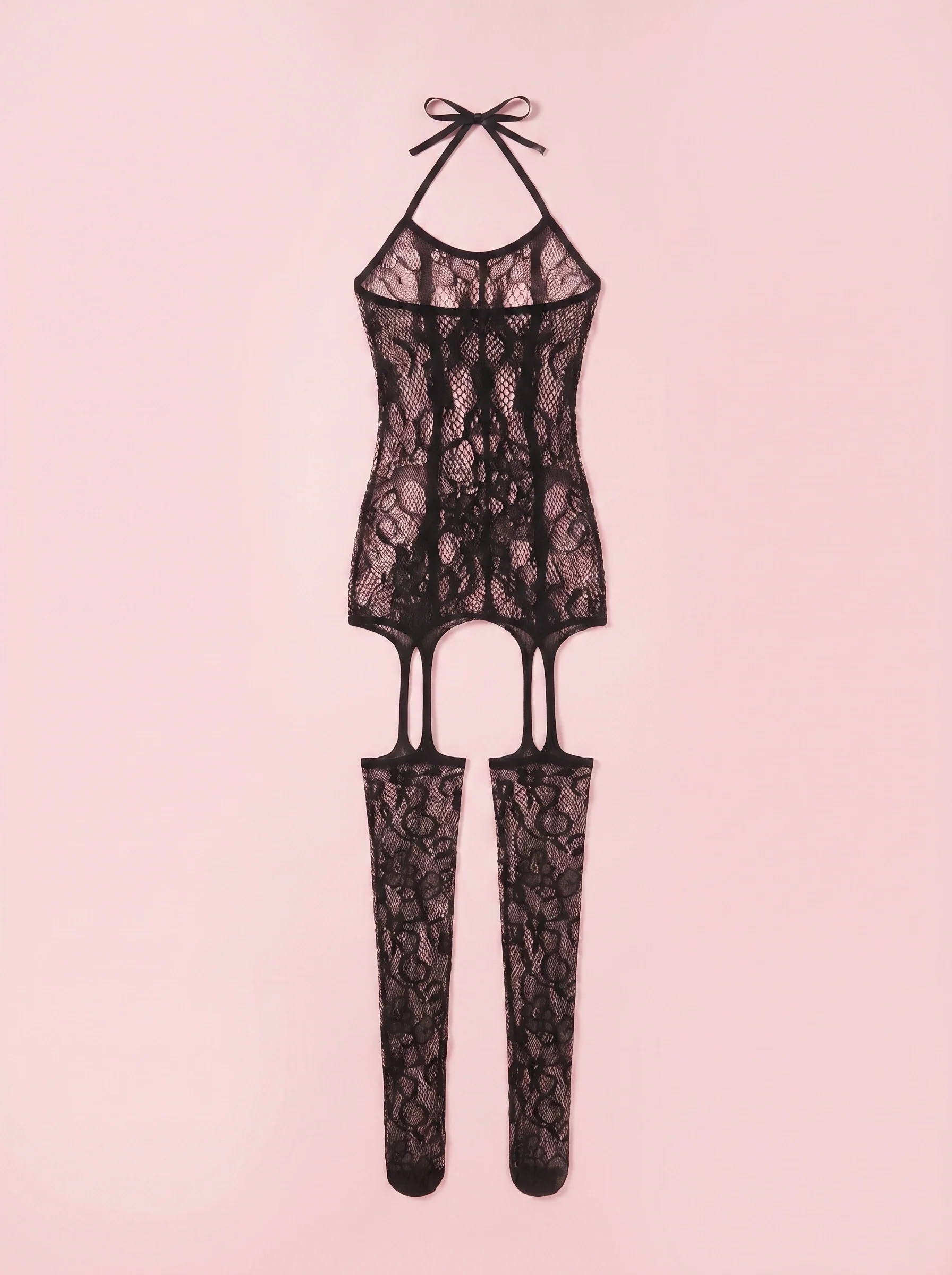 Bodystocking z połączonymi pończochami - Image 4