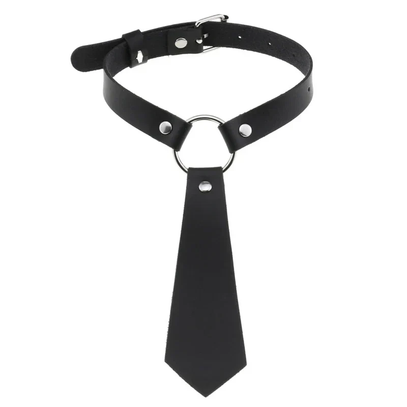 Choker z krawatem